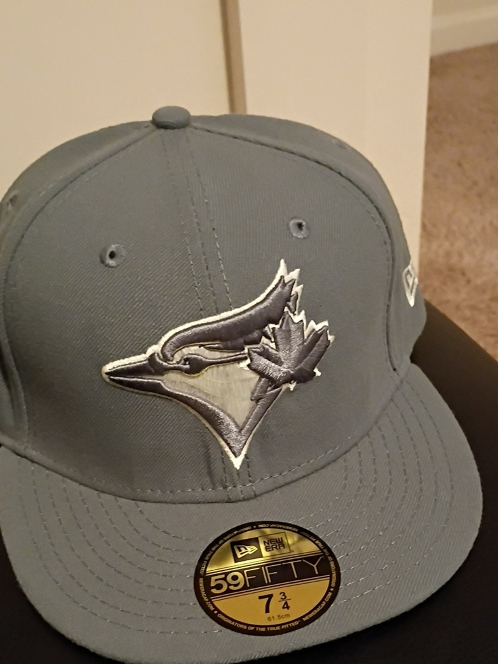 New Era Toronto Blue Jays Gray Blue 59FIFTY Fitted Hat